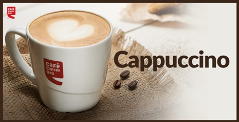 India Desire : Cafe Coffee Day Cappuccino Free Offer : Buy 1 Cappuccino & Get 1 Free From Cafe Coffee Day